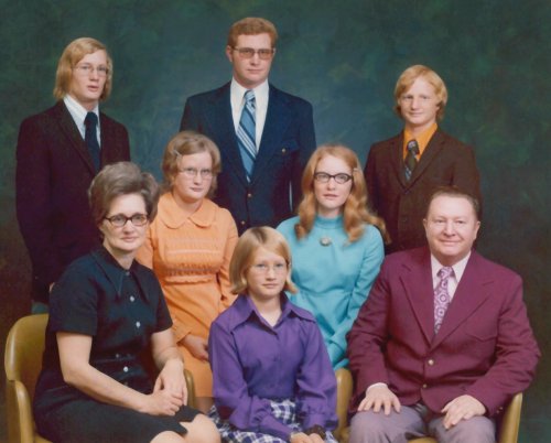 Grimsley Family Picture - 1972ish