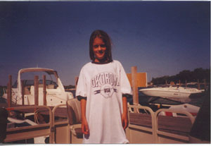 Felicia at Okoboji